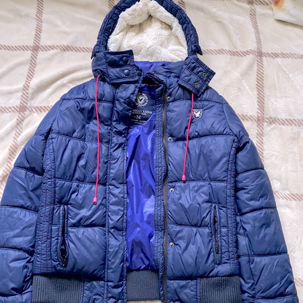 Women’s navy winter coat
